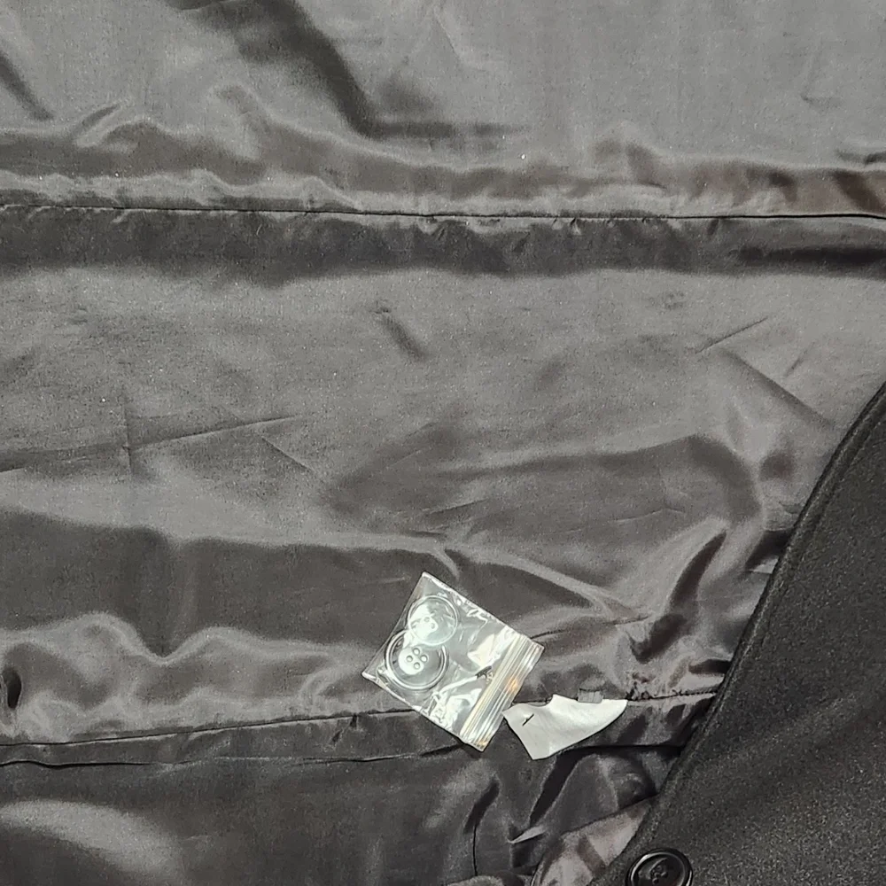 Marc New York Black Women's Polyester Coat Sz XXL